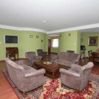 Presidential Apartment - Living room with kitchen annex